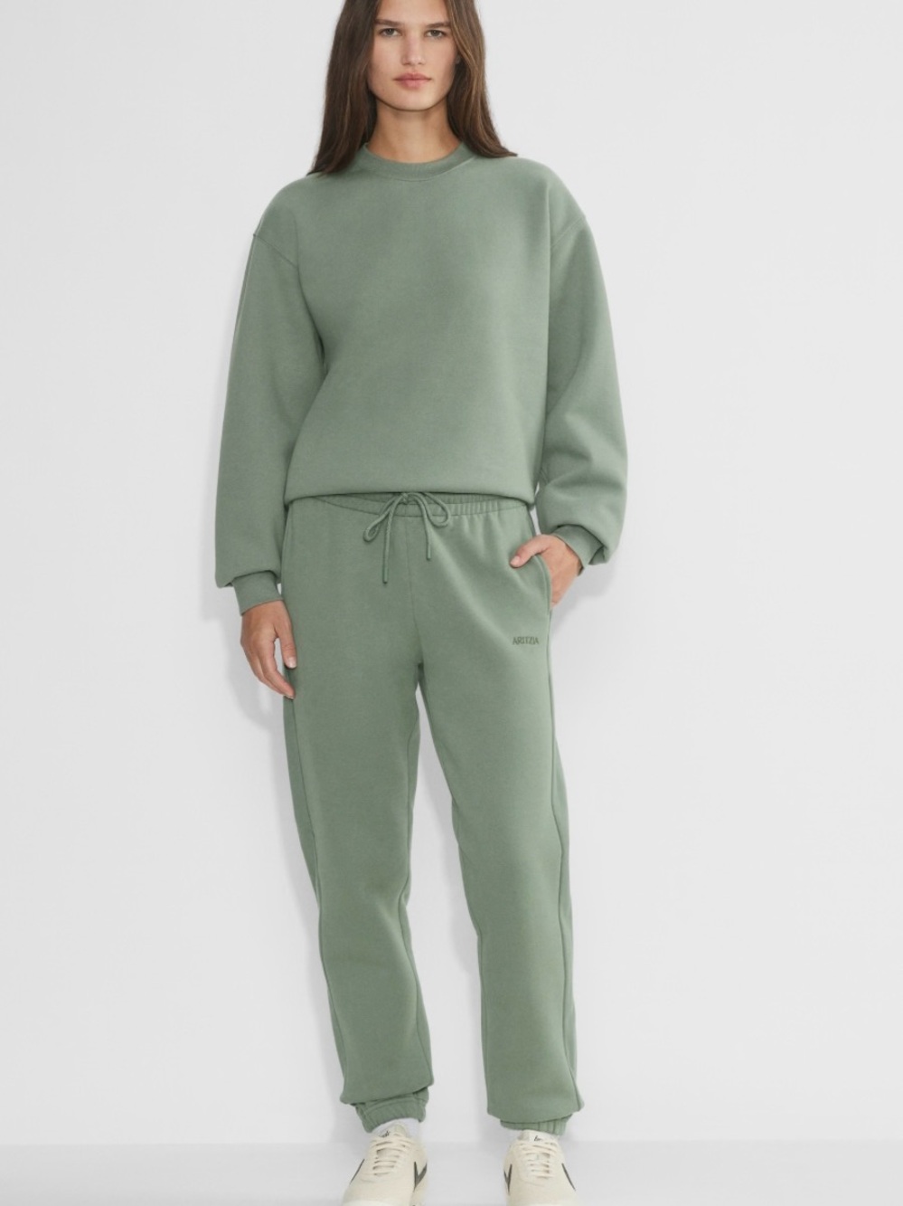 Aritzia Boyfriend Fit Sweat Fleece Jogger Sweatpants